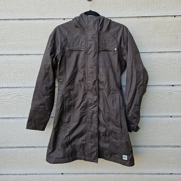 MEC Confidante Insulated Jacket brown size small - Picture 1 of 11
